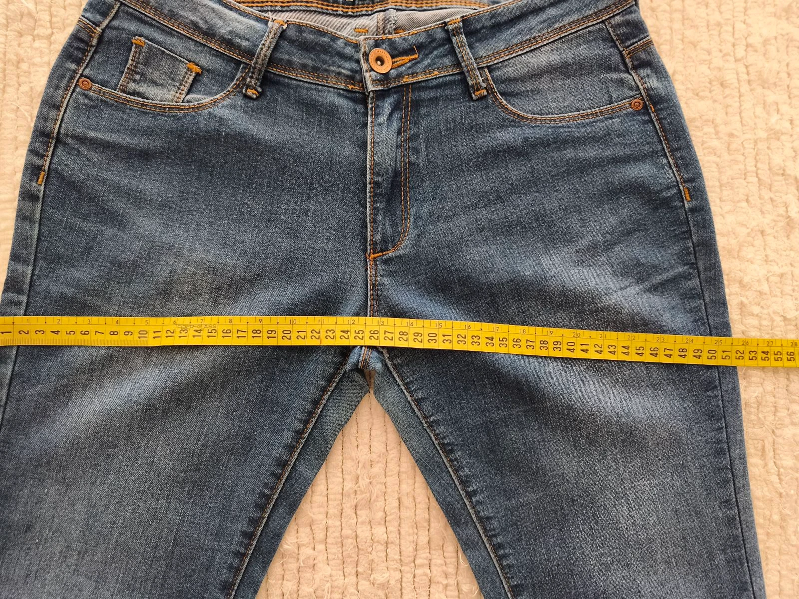 Calça jeans Amichi reta tamanho 38 – photo 10